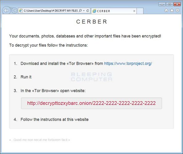Cerber_Recovery